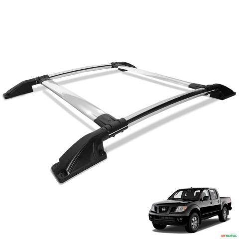Rack De Teto Bagageiro Frontier 2008 a 2016 Tubolar Cromado Imagem Rack De Teto Bagageiro Frontier 2008 a 2016 Tubolar Cromado
