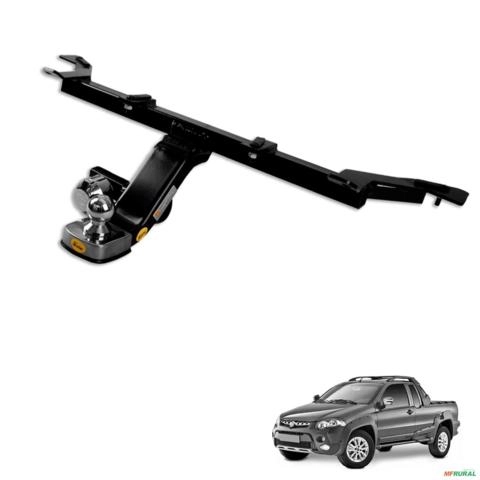 Engate De Reboque Strada 1998 a 2020 Rabicho Fixo 700 kg Imagem Engate De Reboque Strada 1998 a 2020 Rabicho Fixo 700 kg