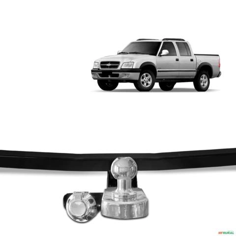 Engate De Reboque S10 1995 a 2011 Rabicho Fixo 700 kg Imagem Engate De Reboque S10 1995 a 2011 Rabicho Fixo 700 kg