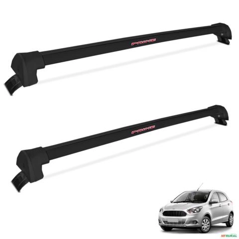 Rack De Teto Travessa Ka 2014 a 2021 Alumínio Prata Imagem Rack De Teto Travessa Ka 2014 a 2021 Alumínio Prata