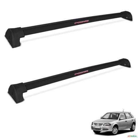 Rack De Teto Travessa Gol 1995 a 2015 Alumínio Preto Imagem Rack De Teto Travessa Gol 1995 a 2015 Alumínio Preto