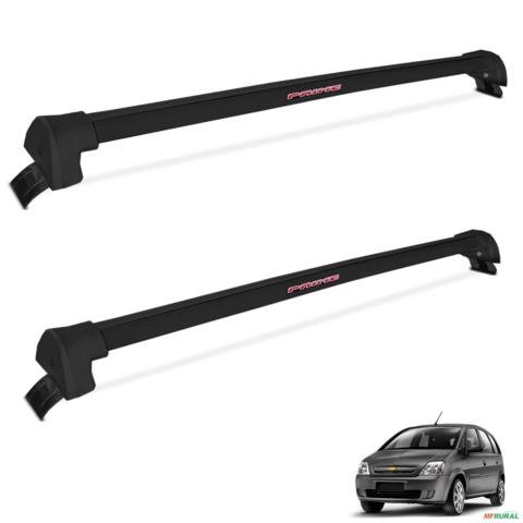 Rack De Teto Travessa Meriva 2002 a 2012 Alumínio Preto Imagem Rack De Teto Travessa Meriva 2002 a 2012 Alumínio Preto