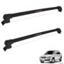 Rack De Teto Travessa Corsa Classic 1995 a 2016 Alumínio Preto Imagem Rack De Teto Travessa Corsa Classic 1995 a 2016 Alumínio Preto