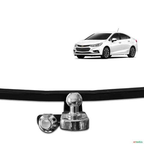 Engate de Reboque Cruze Sedan 2017 a 2023 Rabicho Fixo 700kg Imagem Engate de Reboque Cruze Sedan 2017 a 2023 Rabicho Fixo 700kg