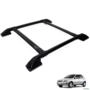 Rack de Teto Bagageiro Celta 2003 a 2007 Tubolar Preto Imagem Rack de Teto Bagageiro Celta 2003 a 2007 Tubolar Preto