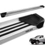 Estribo Lateral Hilux CS 2016 a 2025 Aluminio Natural A1 Imagem Estribo Lateral Hilux CS 2016 a 2025 Aluminio Natural A1