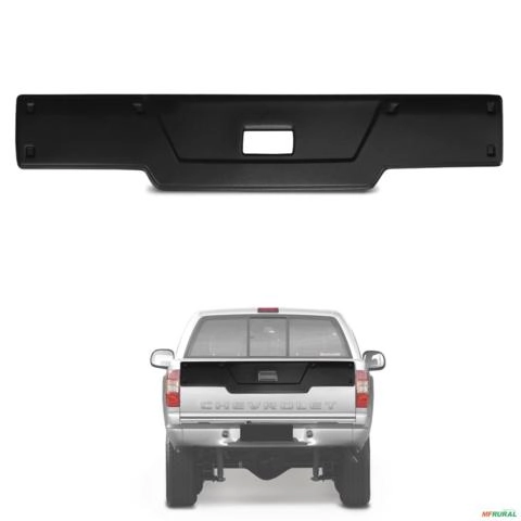 Moldura Aplique Tampa Traseira S10 2001 a 2011 Protetor Imagem Moldura Aplique Tampa Traseira S10 2001 a 2011 Protetor