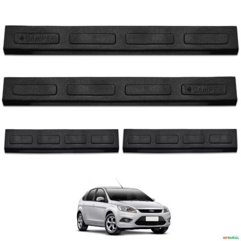 Jogo De Soleira Porta Focus 2010 a 2014 Injetada Preta Imagem Jogo De Soleira Porta Focus 2010 a 2014 Injetada Preta