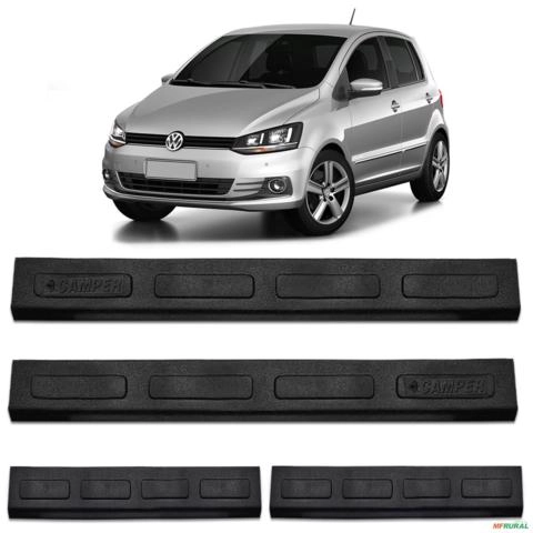 Jogo De Soleira Porta Fox 2004 a 2022 Injetada Preta Imagem Jogo De Soleira Porta Fox 2004 a 2022 Injetada Preta