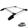 Rack Teto Bagageiro Peugeot 206 1998 a 2010 Tubolar Prata Imagem Rack Teto Bagageiro Peugeot 206 1998 a 2010 Tubolar Prata