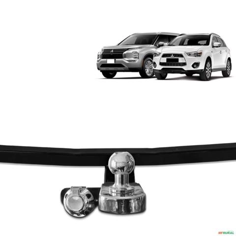 Engate de Reboque ASX Outlander 2011 a 2022 Rabicho Fixo 700 Kg Imagem Engate de Reboque ASX Outlander 2011 a 2022 Rabicho Fixo 700 Kg