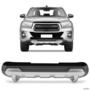 Overbumper Hilux 2019 2020 Front Bumper Prata Original Dfender Imagem Overbumper Hilux 2019 2020 Front Bumper Prata Original Dfender