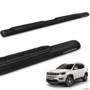 Estribo Lateral Oval Jeep Compass 2017 a 2025 Oblongo Preto Imagem Estribo Lateral Oval Jeep Compass 2017 a 2025 Oblongo Preto