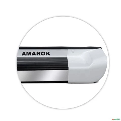 Estribo Lateral Amarok CD 2010 a 2023 Branco Cristal Personalizado