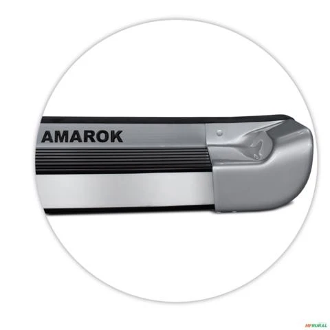 Estribo Lateral Amarok CD 2010 a 2023 Prata Sargas Personalizado