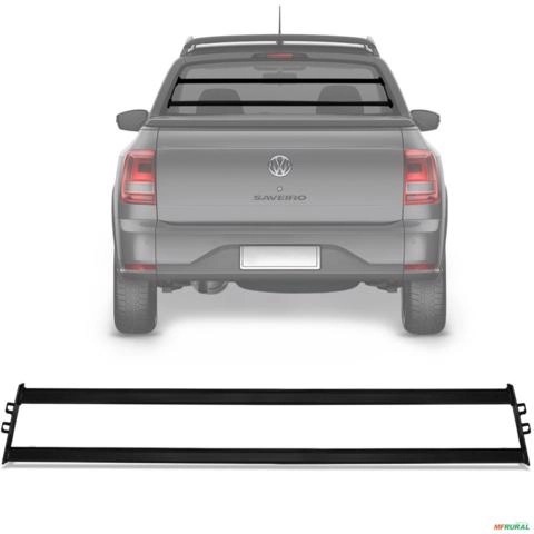 Grade Vigia Saveiro 2010 a 2025 Barra Protetora Vidro Traseiro Imagem Grade Vigia Saveiro 2010 a 2025 Barra Protetora Vidro Traseiro