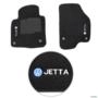 Jogo de Tapete Carpete Jetta 2011 a 2017 Preto Fixação Original Imagem Jogo de Tapete Carpete Jetta 2011 a 2017 Preto Fixação Original