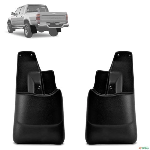 Kit Apara Barro Hilux 1997 a 2004 Protetor Traseiro 2 Peças Imagem Kit Apara Barro Hilux 1997 a 2004 Protetor Traseiro 2 Peças