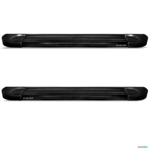 Imagem Estribo Lateral Duster 2012 a 2025 Aluminio Preto Track Imagem Estribo Lateral Duster 2012 a 2025 Aluminio Preto Track