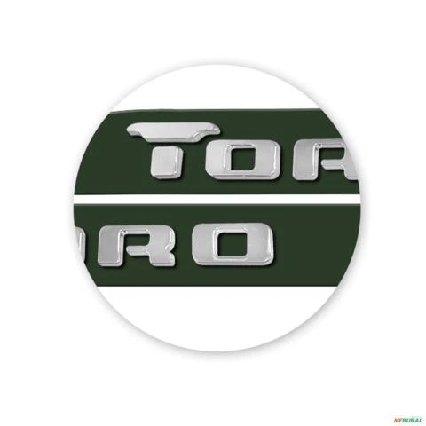 Friso Lateral Fiat Toro 2016 a 2023 Verde Botanic Alto Relevo