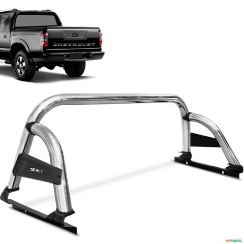 Santo Antonio S10 1995 a 2011 Cromado ST Sem Barra Imagem Santo Antonio S10 1995 a 2011 Cromado ST Sem Barra