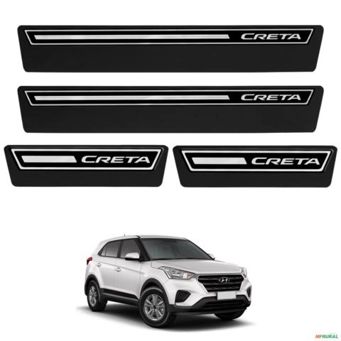 Jogo de Soleira Premium Creta 2017 a 2021 Elegance 4 Portas Imagem Jogo de Soleira Premium Creta 2017 a 2021 Elegance 4 Portas