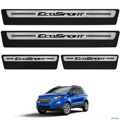 Jogo de Soleira Premium Ecosport 2013 a 2021 Escovada 4 Portas Imagem Jogo de Soleira Premium Ecosport 2013 a 2021 Escovada 4 Portas