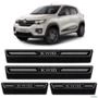 Jogo de Soleira Premium Kwid 2018 a 2026 Elegance 4 Portas Imagem Jogo de Soleira Premium Kwid 2018 a 2026 Elegance 4 Portas