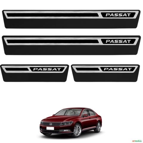 Jogo de Soleira Premium Passat 2018 a 2020 Escovada 4 Portas Imagem Jogo de Soleira Premium Passat 2018 a 2020 Escovada 4 Portas