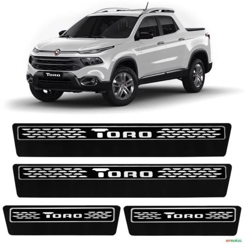 Jogo de Soleira Premium Toro 2016 a 2025 Elegance 4 Portas Imagem Jogo de Soleira Premium Toro 2016 a 2025 Elegance 4 Portas