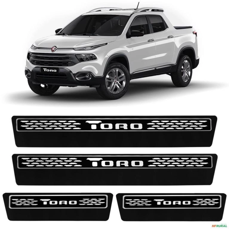 Jogo de Soleira Premium Toro 2016 a 2025 Elegance 4 Portas Imagem Jogo de Soleira Premium Toro 2016 a 2025 Elegance 4 Portas