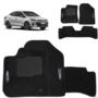 Jogo de Tapete Carpete HB20S 2013 a 2025 Preto 3 Peças Imagem Jogo de Tapete Carpete HB20S 2013 a 2025 Preto 3 Peças