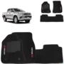 Jogo de Tapete Carpete Hilux 2005 a 2015 Preto 3 Peças Imagem Jogo de Tapete Carpete Hilux 2005 a 2015 Preto 3 Peças