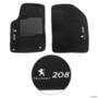 Jogo de Tapete Carpete Peugeot 208 2013 a 2020 Preto 5 Peças Imagem Jogo de Tapete Carpete Peugeot 208 2013 a 2020 Preto 5 Peças