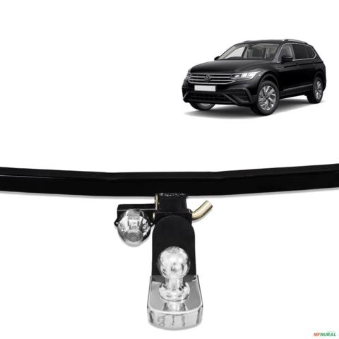 Engate de Reboque Tiguan 2019 a 2025 Rabicho Removível 700kg Imagem Engate de Reboque Tiguan 2019 a 2025 Rabicho Removível 700kg