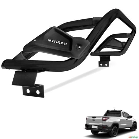 Santo Antônio Strada 2021 a 2026 Cabine Dupla Preto Slim II Bepo Imagem Santo Antônio Strada 2021 a 2026 Cabine Dupla Preto Slim II Bepo