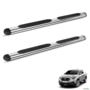 Estribo Lateral Oval Strada 2021 a 2026 Aço Carbono Cromado Bepo Imagem Estribo Lateral Oval Strada 2021 a 2026 Aço Carbono Cromado Bepo