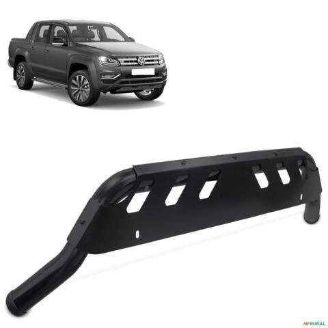 Protetor Baixo de Parachoque Amarok 2017 a 2023 Preto Imagem Protetor Baixo de Parachoque Amarok 2017 a 2023 Preto