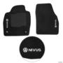 Jogo de Tapete Carpete Nivus 2020 a 2026 Preto 5 Peças Imagem Jogo de Tapete Carpete Nivus 2020 a 2026 Preto 5 Peças