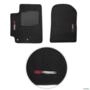 Jogo de Tapete Carpete para Kia Rio 2020 a 2023 Preto 5 Peças Imagem Jogo de Tapete Carpete para Kia Rio 2020 a 2023 Preto 5 Peças
