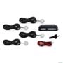 Sensor de Estacionamento Ré 4 Pontos Branco Roadstar RS104BR Imagem Sensor de Estacionamento Ré 4 Pontos Branco Roadstar RS104BR