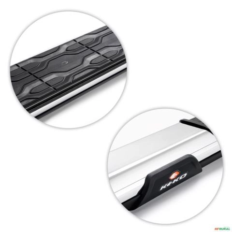 Imagem Estribo Lateral L200 Triton Sport 2017 a 2025 My Road Alumínio Cromado Imagem Estribo Lateral L200 Triton Sport 2017 a 2025 My Road Alumínio Cromado