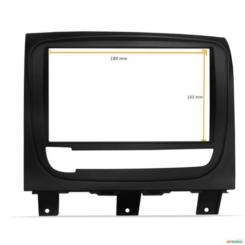 Imagem Moldura Do Painel 7 Polegadas Palio Strada Siena 2013 a 2020 Preto Imagem Moldura Do Painel 7 Polegadas Palio Strada Siena 2013 a 2020 Preto