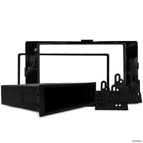 Moldura Do Painel 7 Polegadas Corolla 2017 2018 Preto BLack Piano Com Porta Objetos Imagem Moldura Do Painel 7 Polegadas Corolla 2017 2018 Preto BLack Piano Com Porta Objetos