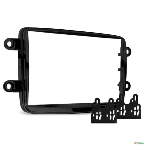 Moldura Do Painel 7 Polegadas Duster Sandero Logan Oroch Captur Kwid Black Piano Imagem Moldura Do Painel 7 Polegadas Duster Sandero Logan Oroch Captur Kwid Black Piano