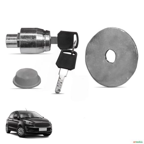 Trava de Estepe Antifurto Ka 2019 a 2021 Protetora Imagem Trava de Estepe Antifurto Ka 2019 a 2021 Protetora