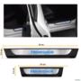 Soleira de Porta Jeep Renegade 2016 a 2025 Aço Inox com Led Azul Imagem Soleira de Porta Jeep Renegade 2016 a 2025 Aço Inox com Led Azul
