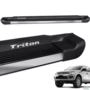 Estribo Lateral L200 Triton 2008 a 2018 Preto Fosco Personalizado Imagem Estribo Lateral L200 Triton 2008 a 2018 Preto Fosco Personalizado
