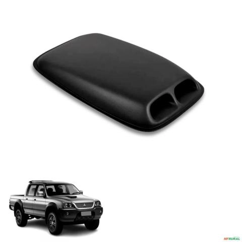 Scoop Tomada Entrada Ar Capo L200 Universal Aplique Preto Imagem Scoop Tomada Entrada Ar Capo L200 Universal Aplique Preto