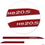 Friso Lateral HB20 Sedan 2013 a 2019 Vermelho Magic Alto Relevo Flash Imagem Friso Lateral HB20 Sedan 2013 a 2019 Vermelho Magic Alto Relevo Flash